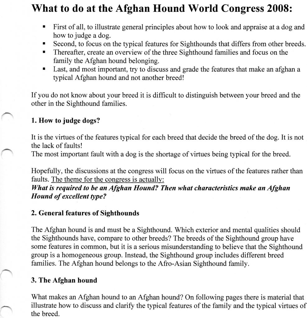 2008 AHWC Sweden Congress themes