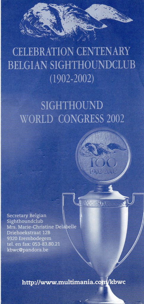 2002 AHWC Belgium Program content